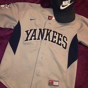 Boys Nike MLB New York Yankee Jersey #41 Johnson